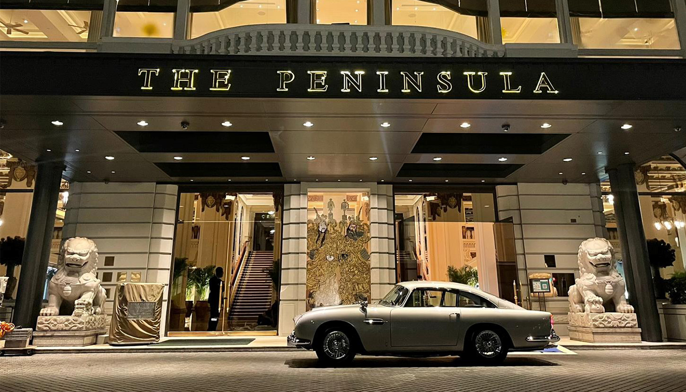 Peninsula hong Kong with 007 